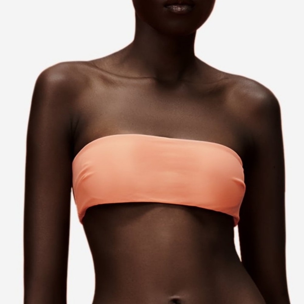 🪸ZARA BRAND NEW BANDEAU BIKINI TOP SIZE M